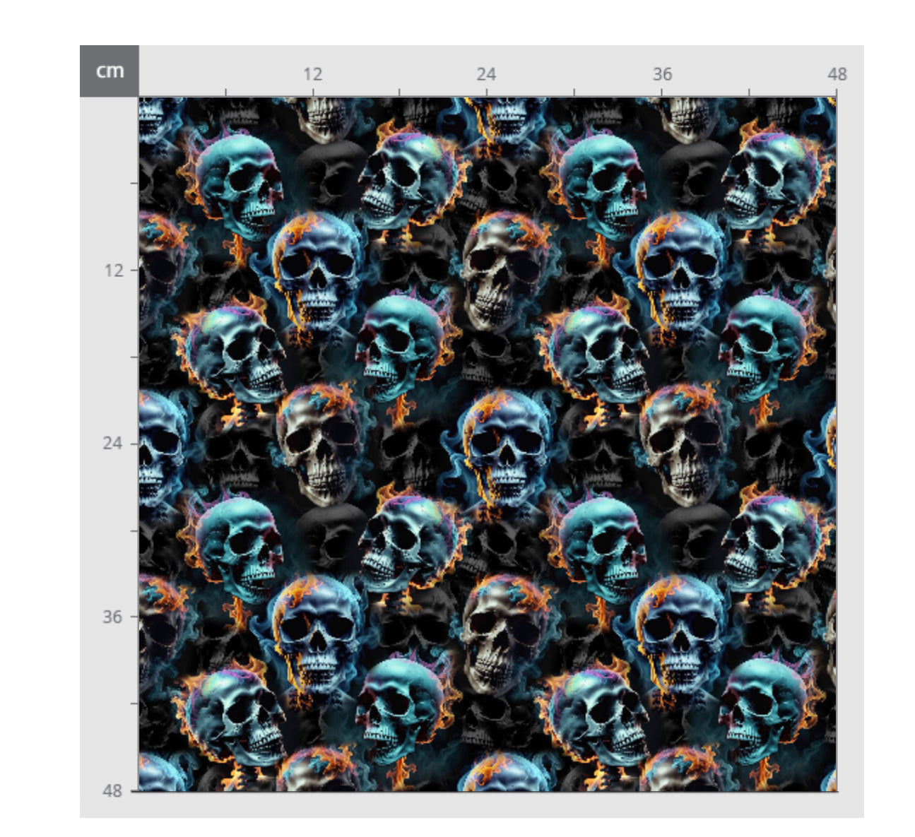 Feuer Totenkopf Halloween Aktuelle Vorbestellung